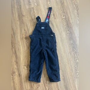 Oshkosh B’gosh Kids Navy Corduroy Overalls
